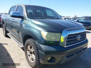 2007 Toyota Tundra LTD with VIN 5TBEV58177S457258, listed as a IAAI auction lot 41727849 with 307,434 mi miles. Bid and sale history available at carsss.com. Image 1.