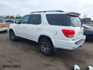 2006 Toyota Sequoia SR5 with VIN 5TDZT34A86S279237, listed as a IAAI auction lot 41804445 with 229,842 mi miles. Bid and sale history available at carsss.com. Image 3.