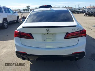 2018 Acura TLX w/A-SPEC Pkg with VIN 19UUB2F67JA003073, listed as a IAAI auction lot 41604080 with 121,078 mi miles. Bid and sale history available at carsss.com. Image 16.