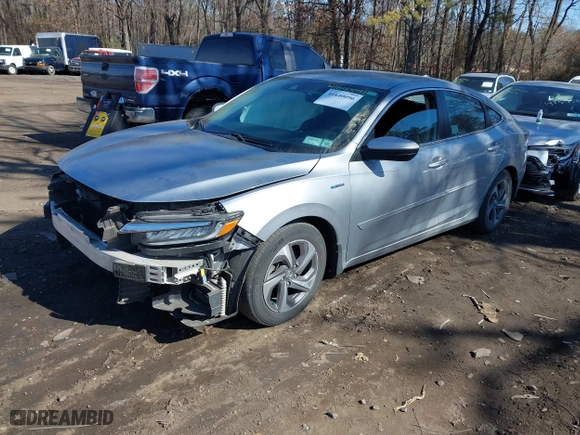 2019 Honda Insight LX with VIN 19XZE4F14KE013196, listed as a IAAI auction lot 41640096 with 65,500 mi miles. Bid and sale history available at carsss.com. Image 18.