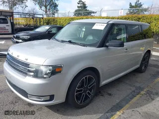 2014 Ford Flex SEL with VIN 2FMGK5C84EBD02738, listed as a IAAI auction lot 41712816 with 217,646 mi miles. Bid and sale history available at carsss.com. Image 2.
