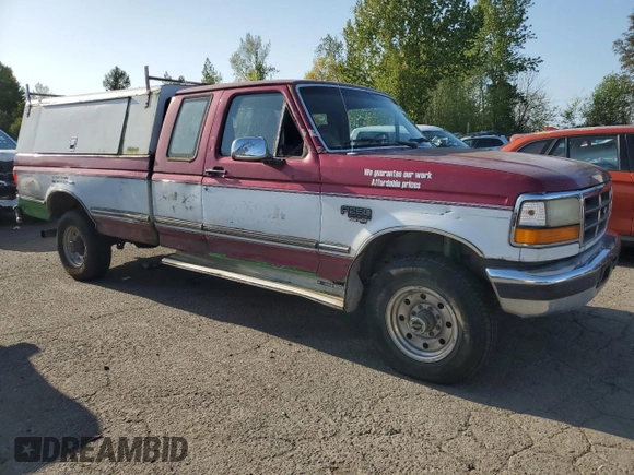 1995 Ford F-250 with VIN 1FTHX26F0SKB19244, listed as a Copart auction lot 54568965 with 0 mi miles and Clean Title. Bid and sale history available at carsss.com. Image 4.