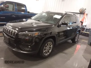 2021 Jeep Cherokee Latitude Lux with VIN 1C4PJMMX2MD107902, listed as a IAAI auction lot 41229913 with 61,195 mi miles and . Bid and sale history available at DreamBid. Image 2.
