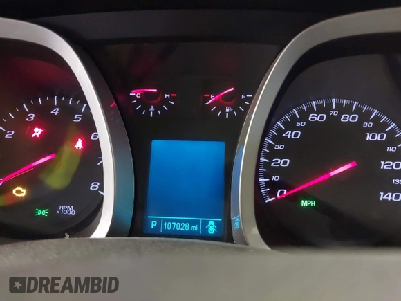2015 Chevrolet Equinox LT with VIN 2GNFLFE32F6198417, listed as a IAAI auction lot 41605440 with 107,028 mi miles and . Bid and sale history available at DreamBid. Image 7.