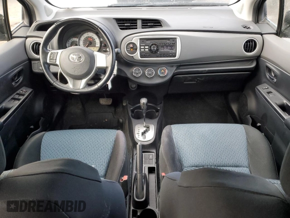 2013 Toyota Yaris L with VIN JTDKTUD30DD563690, listed as a Copart auction lot 50710715 with 98,331 mi miles and Salvage Title. Bid and sale history available at DreamBid. Image 8.