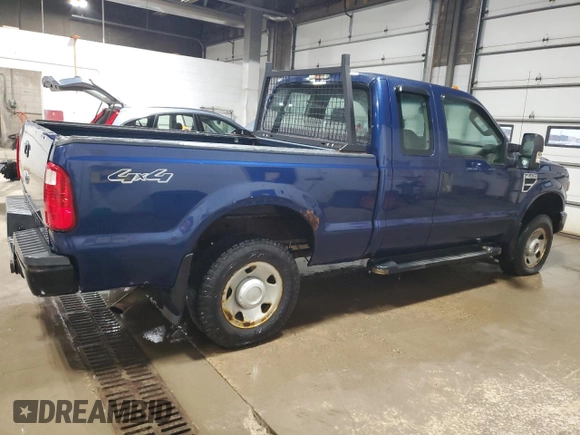 2008 Ford F-250 XL with VIN 1FTSX21558EC06634, listed as a Copart auction lot 54959565 with 265,722 mi miles and Clean title. Bid and sale history available at DreamBid. Image 3.