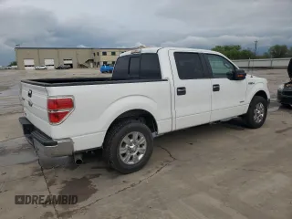 2011 Ford F-150 XLT with VIN 1FTFW1CT6BFB91332, listed as a Copart auction lot 51261095 with 175,046 mi miles and Clean Title. Bid and sale history available at carsss.com. Image 3.