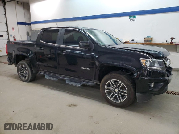 2019 Chevrolet Colorado 4WD LT with VIN 1GCGTCEN5K1186529, listed as a Copart auction lot 45798945 with 45,382 mi miles and Clean title. Bid and sale history available at DreamBid. Image 4.