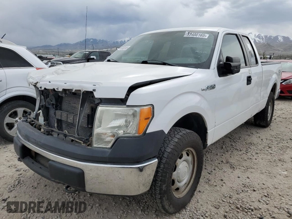 2013 Ford F-150 XL with VIN 1FTFX1EF3DKG47589, listed as a Copart auction lot 53400165 with 157,606 mi miles and Clean Title. Bid and sale history available at carsss.com. Image 1.