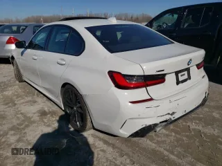 2020 BMW 3 Series 330i xDrive with VIN 3MW5R7J01L8B27074, listed as a Copart auction lot 66832942 with Not Provided miles. Bid and sale history available at carsss.com. Image 3.