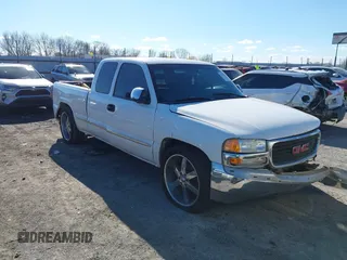 2000 GMC Sierra 1500 SLT with VIN 1GTEC19T6YZ129383, listed as a IAAI auction lot 41316141 with 187,146 mi miles and . Bid and sale history available at carsss.com. Image 1.