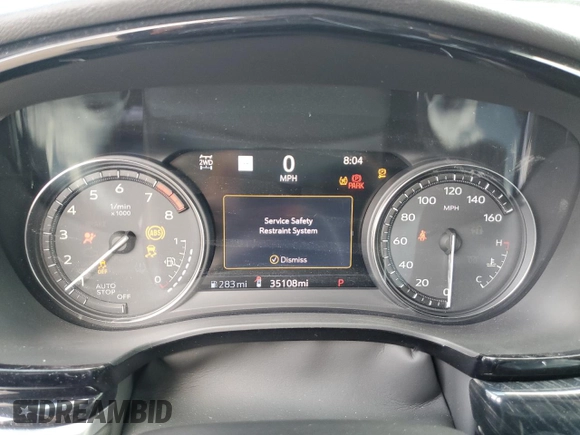 2022 Cadillac XT6 Premium Luxury with VIN 1GYKPDRS6NZ128630, listed as a Copart auction lot 51427144 with 35,108 mi miles and Non Repairable. Bid and sale history available at carsss.com. Image 9.