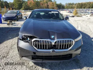 2024 BMW 5 Series 530i with VIN WBA43FJ01RCS39432, listed as a Copart auction lot 77013584 with 11,186 mi miles and Clean Title. Bid and sale history available at carsss.com. Image 5.