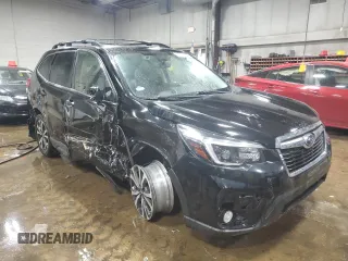2021 Subaru Forester Limited with VIN JF2SKAUC0MH472057, listed as a Copart auction lot 60138505 with 67,333 mi miles and Salvage title. Bid and sale history available at DreamBid. Image 4.