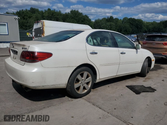 2005 Lexus ES 350 с VIN JTHBA30G155113713, выставлен на аукционе Copart как лот 82008504 с пробегом 285 295 миль миль и Списание • Salvage title. История ставок и продаж доступна на DreamBid. Изображение 3.