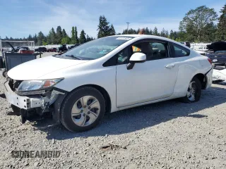 2013 Honda Civic LX with VIN 2HGFG3B58DH531854, listed as a Copart auction lot 55181935 with 103,354 mi miles and Salvage Title. Bid and sale history available at DreamBid. Image 1.
