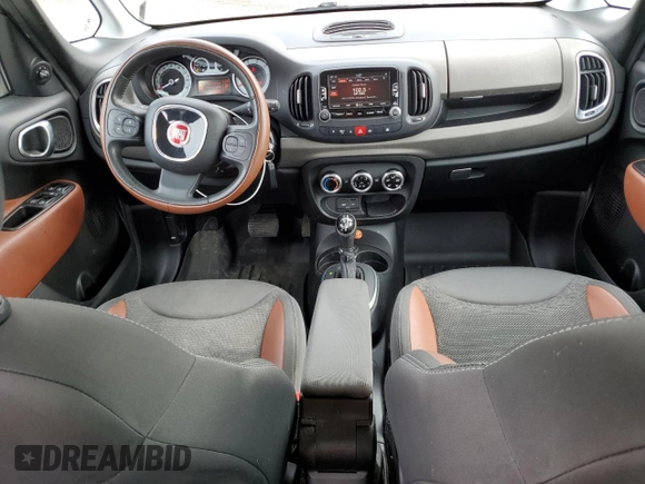 2014 FIAT 500L Trekking with VIN ZFBCFADH3EZ018502, listed as a Copart auction lot 48713985 with 63,939 mi miles and Clean Title. Bid and sale history available at DreamBid. Image 8.