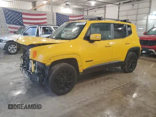 2018 Jeep Renegade Altitude with VIN ZACCJBBH2JPG69665, listed as a Copart auction lot 79232424 with 116,247 mi miles and Salvage title. Bid and sale history available at DreamBid. Image 1.