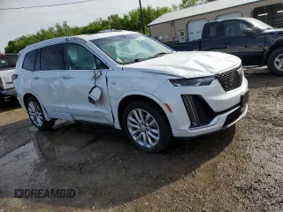 2020 Cadillac XT6 AWD Premium Luxury with VIN 1GYKPDRS9LZ122964, listed as a Copart auction lot 53846974 with 0 mi miles. Bid and sale history available at carsss.com. Image 4.