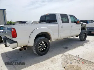 2016 Ford F-250 Lariat with VIN 1FT7W2BT2GEB75752, listed as a Copart auction lot 56924005 with 132,585 mi miles and Salvage title. Bid and sale history available at DreamBid. Image 3.