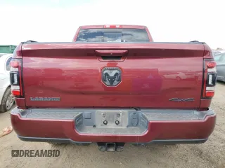 2020 Ram 3500 Laramie with VIN 3C63R3EL4LG246922, listed as a Copart auction lot 76959424 with 0 mi miles and Salvage Title. Bid and sale history available at carsss.com. Image 6.