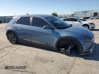 2024 Hyundai Ioniq 5 SEL with VIN KM8KN4DE3RU270784, listed as a Copart auction lot 57637565 with 12,557 mi miles and Salvage title. Bid and sale history available at DreamBid. Image 4.