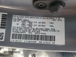 2020 Toyota Tacoma SR5 z VIN 3TMDZ5BN0LM094976, wystawiony jako Copart lot #58695515 z przebiegiem 84 025 mil mil oraz Czysty tytuł • Clean title. Historia ofert i sprzedaży dostępna na DreamBid. Obrazek 13.