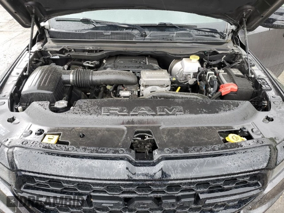 2024 Ram 1500 Big Horn with VIN 1C6SRFFT4RN181193, listed as a Copart auction lot 58148565 with 42,281 mi miles and Salvage title. Bid and sale history available at DreamBid. Image 11.