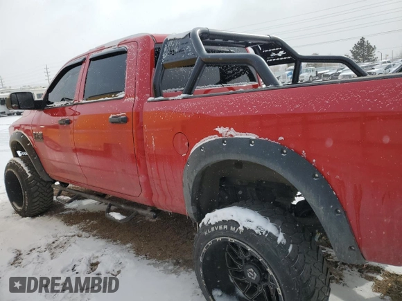 2013 Ram 2500 ST with VIN 3C6TR5CT3DG528095, listed as a Copart auction lot 88901405 with Not Provided miles and Salvage Title. Bid and sale history available at carsss.com. Image 2.