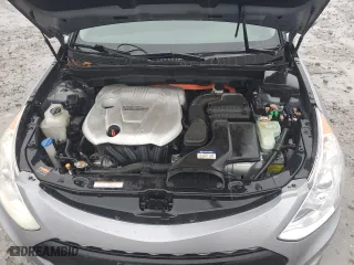 2014 Hyundai Sonata Hybrid with VIN KMHEC4A4XEA116695, listed as a Copart auction lot 42571905 with 126,066 mi miles and Salvage Title. Bid and sale history available at carsss.com. Image 13.