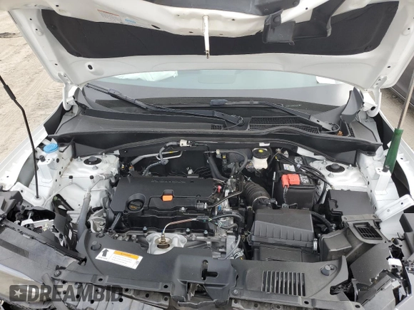 2023 Honda HR-V LX with VIN 3CZRZ1H37PM735335, listed as a Copart auction lot 58957705 with 21,203 mi miles and Salvage title. Bid and sale history available at DreamBid. Image 12.