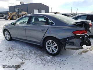 2020 Volkswagen Passat 2.0T SE with VIN 1VWSA7A35LC015567, listed as a Copart auction lot 42914383 with 56,829 mi miles. Bid and sale history available at carsss.com. Image 2.