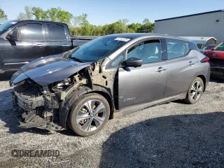2018 Nissan LEAF S z VIN 1N4AZ1CP5JC315147, wystawiony jako Copart lot #51142725 z przebiegiem 66 932 mil mil oraz Szkoda całkowita • Salvage title. Historia ofert i sprzedaży dostępna na DreamBid. Obrazek 1.