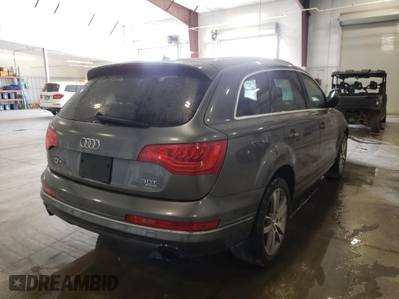 2015 Audi Q7 3.0T Premium Plus with VIN WA1LGAFE4FD004694, listed as a Copart auction lot 58452452 with 105,608 mi miles. Bid and sale history available at carsss.com. Image 4.