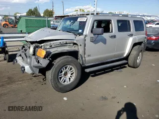 2009 Hummer H3 SUV Adventure with VIN 5GTEN13EX98142612, listed as a Copart auction lot 75959124 with 0 mi miles and Salvage Title. Bid and sale history available at carsss.com. Image 1.