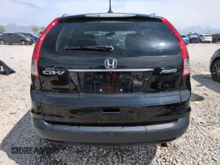 2014 Honda CR-V EX-L with VIN 5J6RM4H79EL009333, listed as a Copart auction lot 53100335 with 103,466 mi miles and Salvage Title. Bid and sale history available at carsss.com. Image 6.