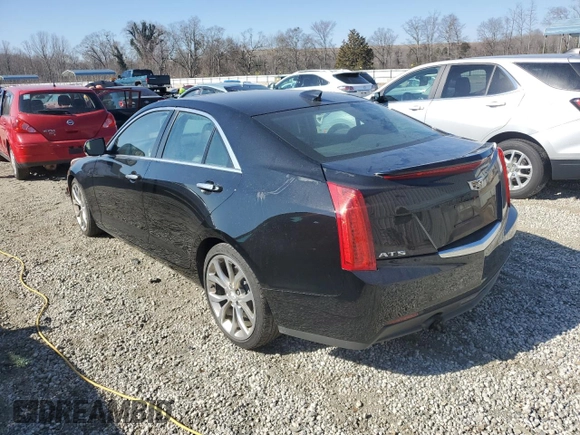 2015 Cadillac ATS Sedan Luxury RWD with VIN 1G6AB5RA7F0124835, listed as a Copart auction lot 46309755 with 136,746 mi miles and Clean Title. Bid and sale history available at carsss.com. Image 2.