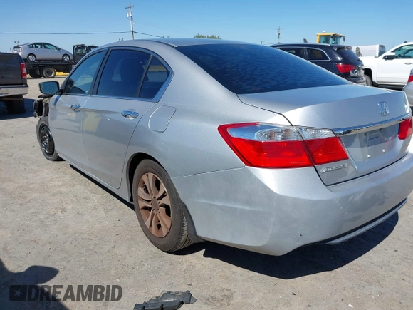 2013 Honda Accord LX z VIN 1HGCR2F38DA006341, wystawiony jako IAAI lot #42304220 z przebiegiem 173 664 mil mil oraz . Historia ofert i sprzedaży dostępna na DreamBid. Obrazek 3.