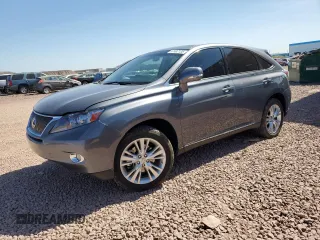 2012 Lexus RX 450h with VIN JTJZB1BA4C2408052, listed as a Copart auction lot 47407135 with 136,084 mi miles and Salvage title. Bid and sale history available at DreamBid. Image 1.