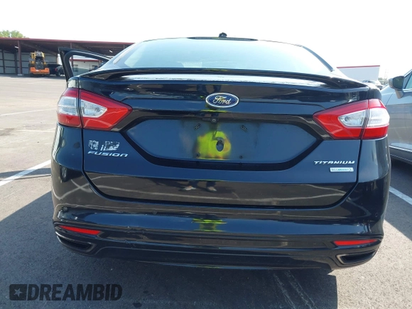 2016 Ford Fusion Titanium with VIN 3FA6P0K90GR333848, listed as a IAAI auction lot 42728138 with 147,864 mi miles and . Bid and sale history available at DreamBid. Image 16.