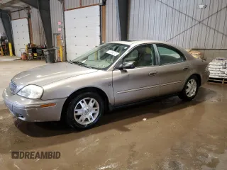 2005 Mercury Sable LS with VIN 1MEFM55S55A631185, listed as a Copart auction lot 47694575 with 41,843 mi miles and Clean Title. Bid and sale history available at carsss.com. Image 1.