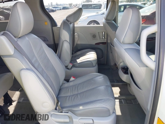 2011 Toyota Sienna XLE AAS with VIN 5TDYK3DCXBS097582, listed as a IAAI auction lot 42233594 with 226,902 mi miles and . Bid and sale history available at DreamBid. Image 8.