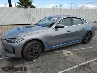 2023 BMW i4 eDrive35 with VIN WBY43AW04PFR18779, listed as a Copart auction lot 78481253 with 0 mi miles. Bid and sale history available at carsss.com. Image 1.
