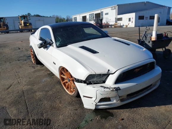 2013 Ford Mustang GT with VIN 1ZVBP8CF1D5208753, listed as a IAAI auction lot 41754011 with 158,809 mi miles and . Bid and sale history available at DreamBid. Image 6.
