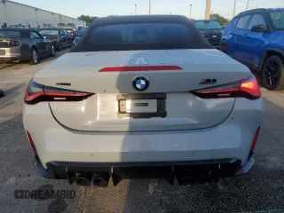 2024 BMW M4 Competition xDrive with VIN WBS33BA09RCN82182, listed as a Copart auction lot 73890454 with 6,643 mi miles and Non Repairable. Bid and sale history available at carsss.com. Image 6.
