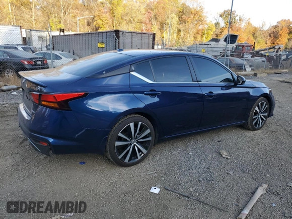 2022 Nissan Altima 2.0 SR with VIN 1N4AL4CV7NN351367, listed as a Copart auction lot 78664884 with 61,418 mi miles and Salvage Title. Bid and sale history available at carsss.com. Image 3.
