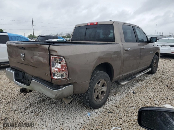 2010 Dodge Ram 1500 ST with VIN 1D7RB1CP4AS246030, listed as a Copart auction lot 50703805 with 237,205 mi miles and Salvage Title. Bid and sale history available at carsss.com. Image 3.