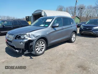 2014 BMW X3 xDrive28i with VIN 5UXWX9C54E0D24997, listed as a IAAI auction lot 42026278 with 94,383 mi miles and . Bid and sale history available at DreamBid. Image 17.