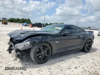 2017 Ford Mustang GT z VIN 1FA6P8CF2H5323202, wystawiony jako Copart lot #60057815 z przebiegiem 52 907 mil mil oraz Szkoda całkowita • Salvage title. Historia ofert i sprzedaży dostępna na DreamBid. Obrazek 1.