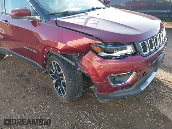 2020 Jeep Compass Limited z VIN 3C4NJCCB5LT218640, wystawiony jako IAAI lot #41218825 z przebiegiem 48 097 mil mil oraz . Historia ofert i sprzedaży dostępna na DreamBid. Obrazek 6.
